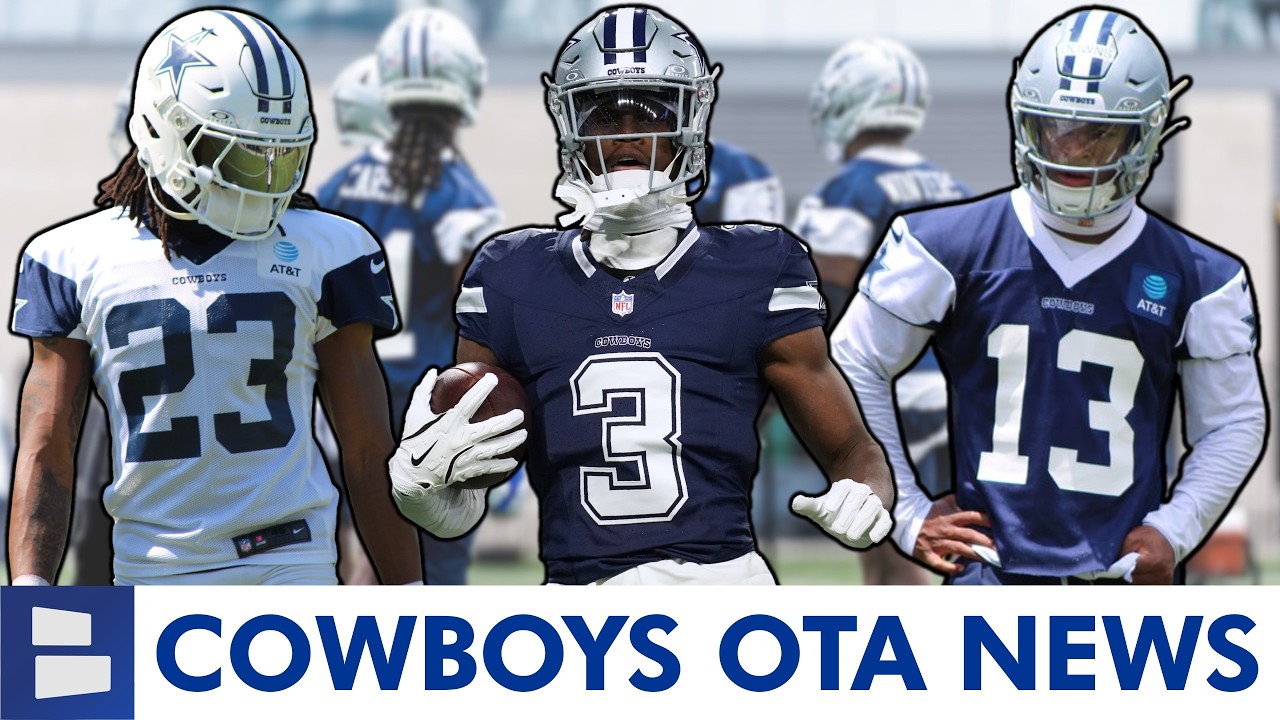 MAJOR Cowboys OTA News On Injuries, George Pickens, Jaydon Blue, DeMarvion Overshown & Caleb Downs