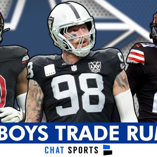 MAJOR Cowboys Trade Rumors After Myles Garrett Trade Ft. Josh Sweat, Maxx Crosby And Denzel Ward
