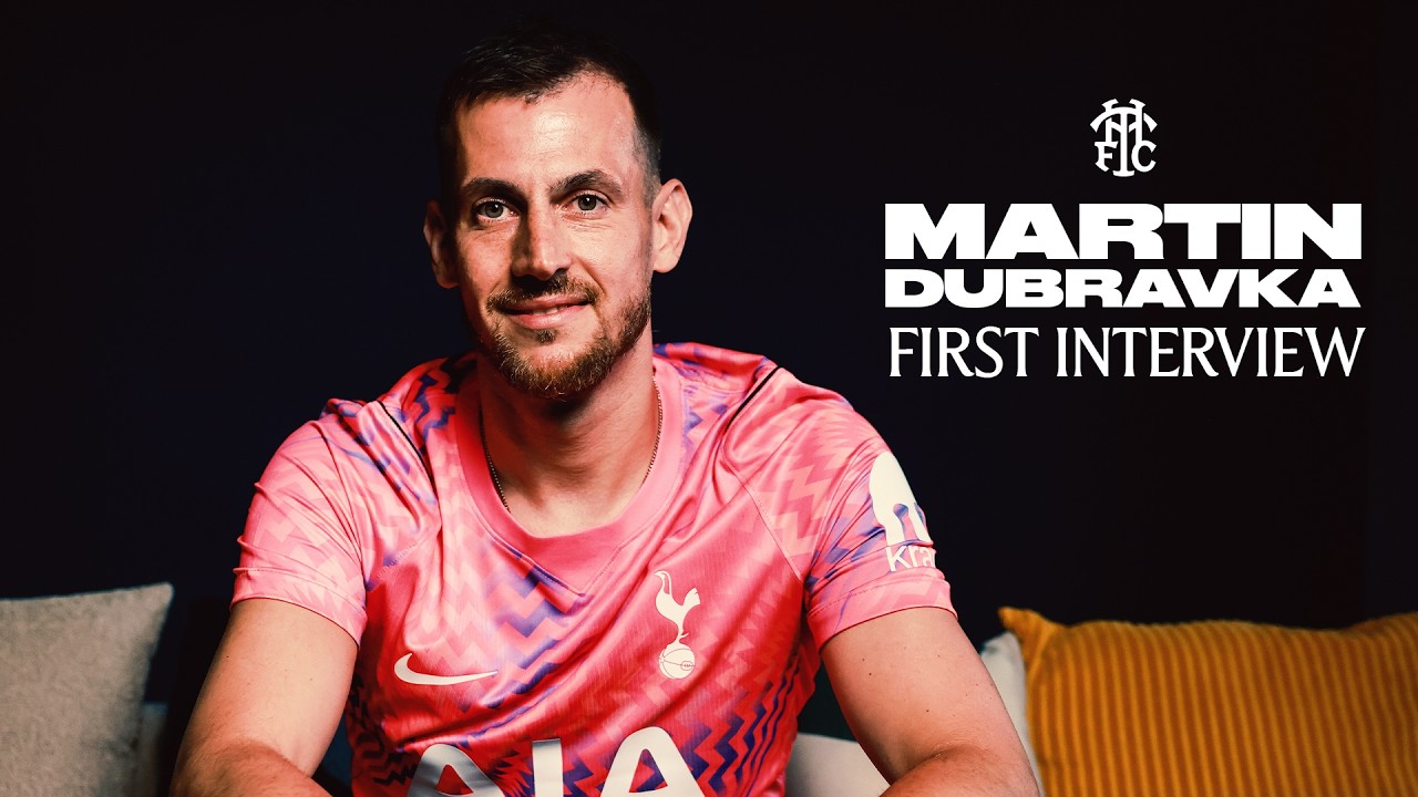 Martin Dubravka’s first interview as a Spurs player
