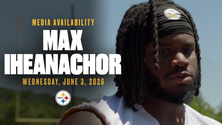 Max Iheanachor Media Availability (June 3) Pittsburgh Steelers