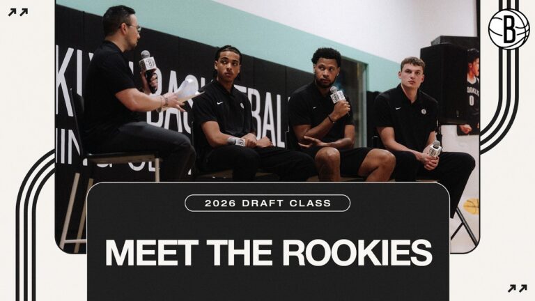 Meet the 2026 Brooklyn Nets Draft Class!