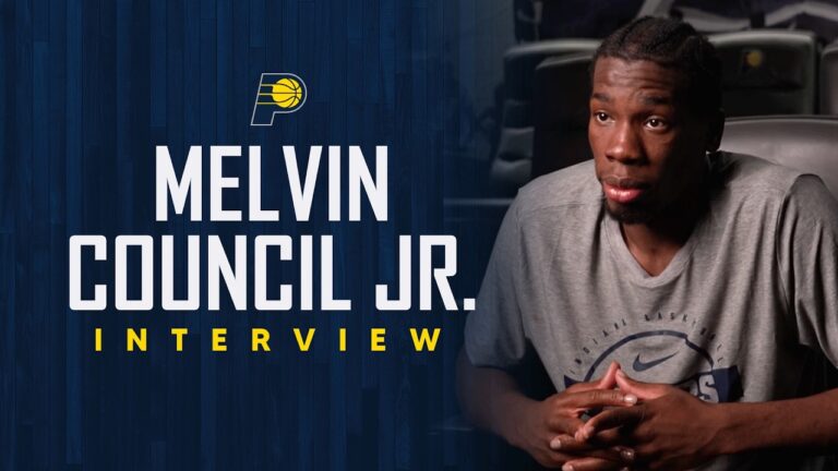 Melvin Council Jr. 1-on-1 Interview Indiana Pacers Prospect Workouts