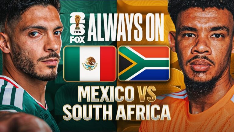 Mexico vs South Africa 2026 FIFA World Cup FIFA World Cup 26