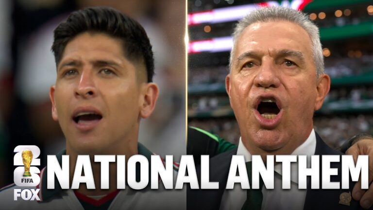 Mexico’s National Anthem Before Match vs Czechia