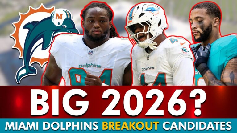 Miami Dolphins BREAKOUT Candidates Ft. Chop Robinson, Greg Dulcich & Dante Trader Jr.