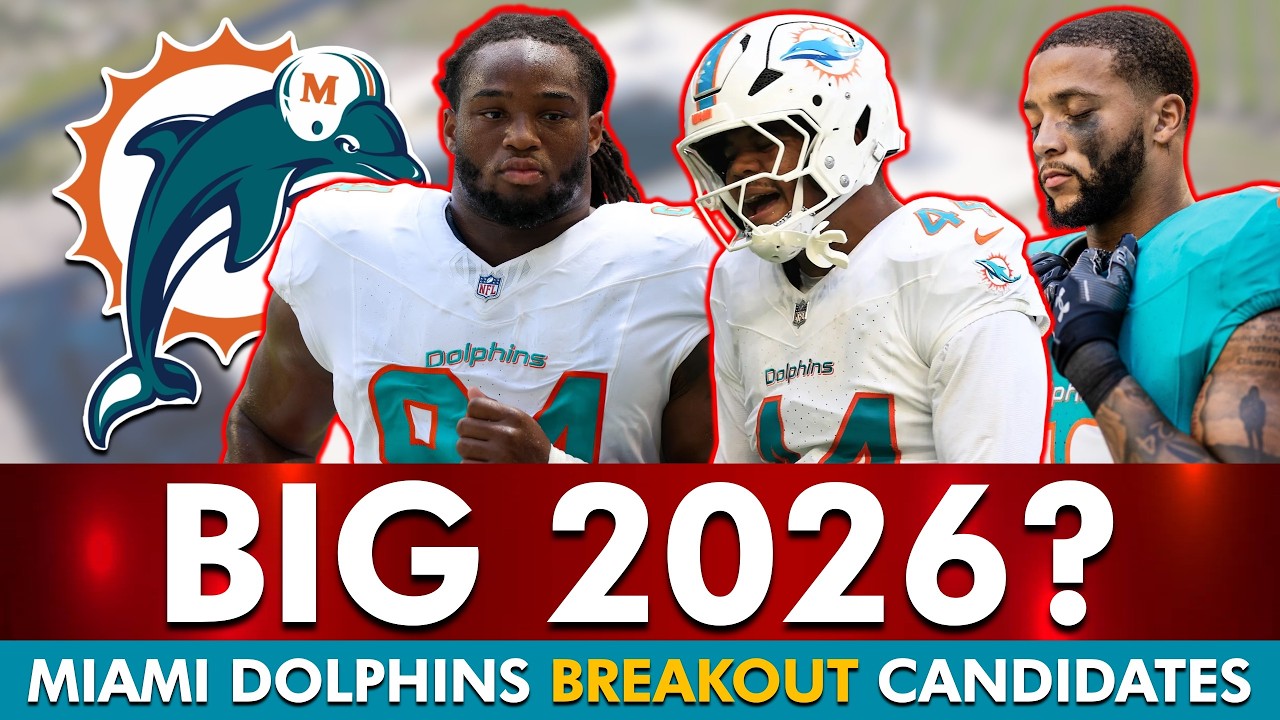Miami Dolphins BREAKOUT Candidates Ft. Chop Robinson, Greg Dulcich & Dante Trader Jr.