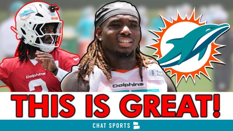 Miami Dolphins Fans Get A DOUBLE DOSE OF GREAT NEWS During 1st Day Of Mandatory Minicamp!