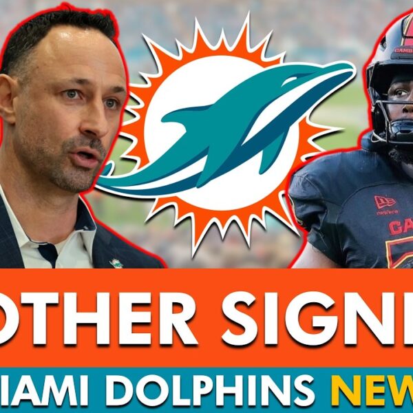 Miami Dolphins Make ANOTHER SIGNING Dolphins News