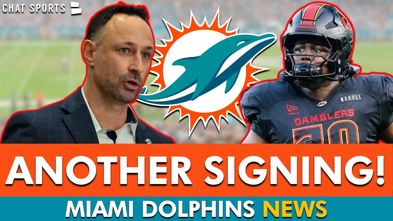 Miami Dolphins Make ANOTHER SIGNING Dolphins News