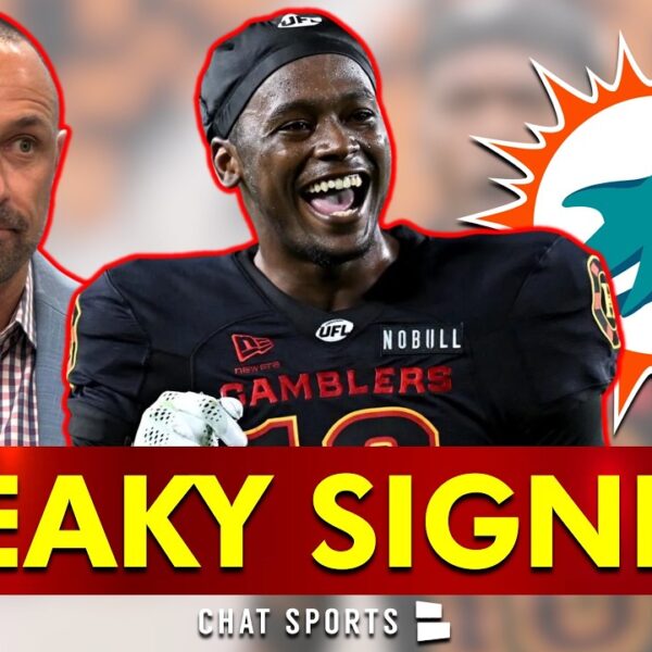 Miami Dolphins Make SNEAKY GOOD Signing! Dolphins News