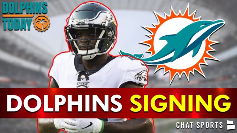 Miami Dolphins SIGN Former 1st Round Wide Receiver