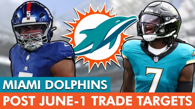 Miami Dolphins Trade Targets (Post-June 1) Ft. Kayvon Thibodeaux & Brian Thomas Jr.