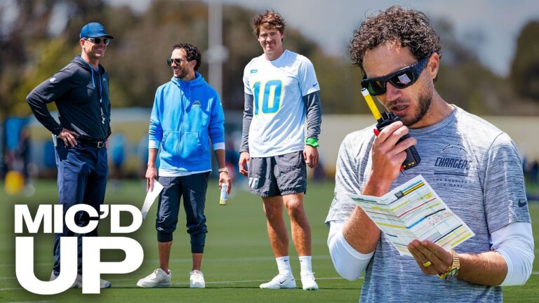 Mike McDaniel’s First Mic’d Up As Chargers OC
