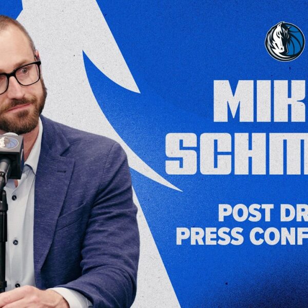 Mike Schmitz Post Draft Conference 6 23 26