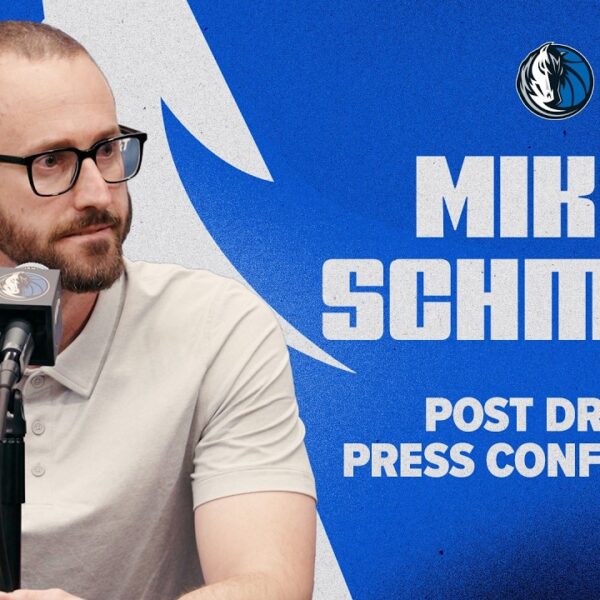 Mike Schmitz Post Draft Press Conference 6 24 26