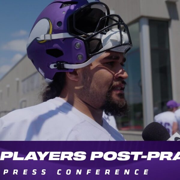 Minnesota Vikings Players Address Media Following Minicamp Practice June 9