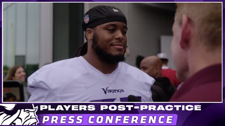 Minnesota Vikings Players Address Media Following OTA Practice June 4