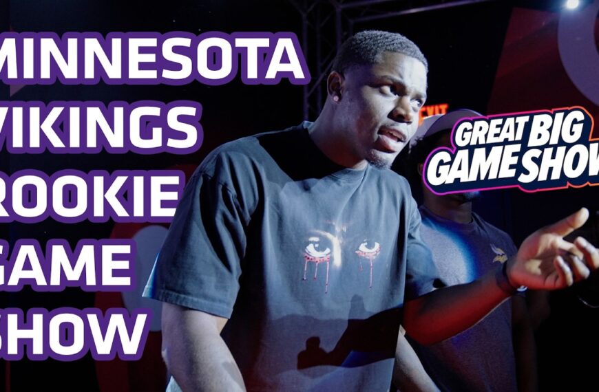 Minnesota Vikings Rookies Test Their Knowledge in Game Show Competitions