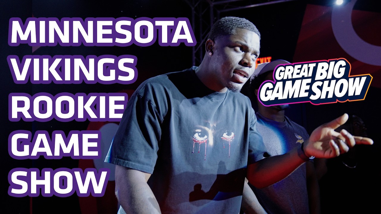 Minnesota Vikings Rookies Test Their Knowledge in Game Show Competitions