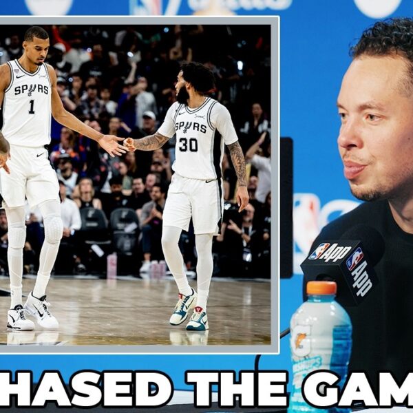 Mitch Johnson on Spurs Chasing Majority of Game 2 and the Series Shifting to New York