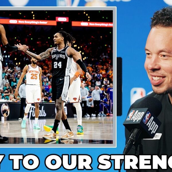 Mitch Johnson on Spurs Playing to Their Strengths and Their Competitive Response Ahead of Game 2