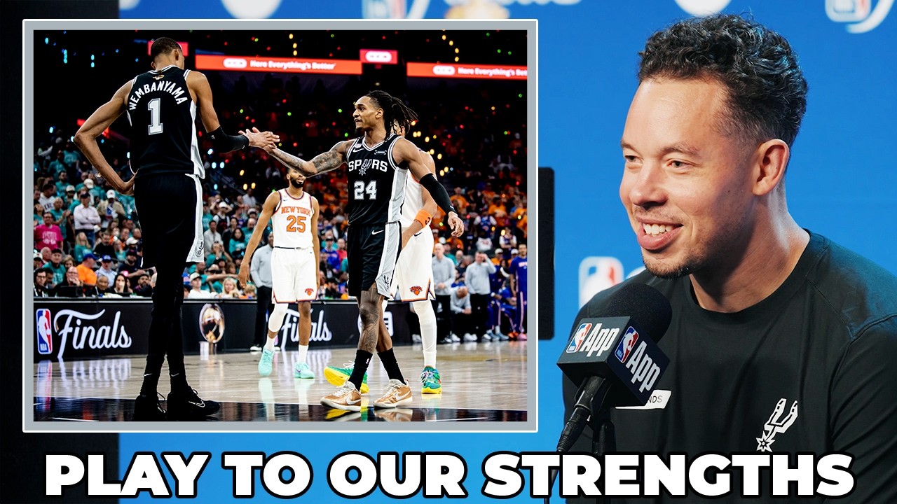 Mitch Johnson on Spurs Playing to Their Strengths and Their Competitive Response Ahead of Game 2