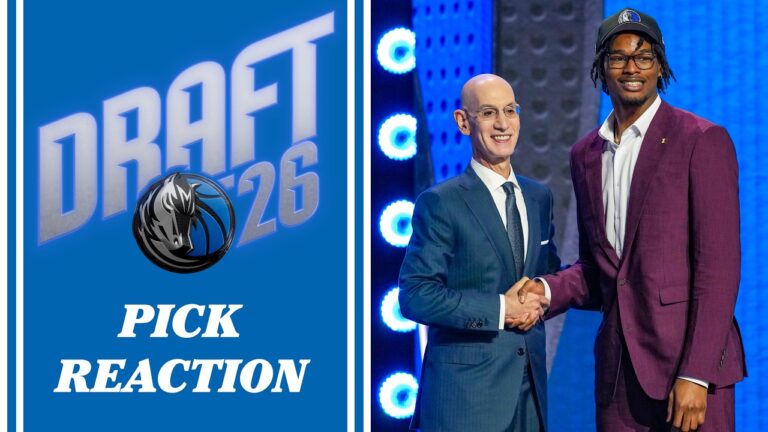 Morez Johnson Jr. Draft Pick Reaction Dallas Mavericks 2026 Draft 6 23 26