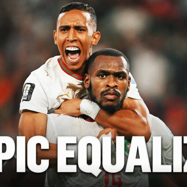 Morocco’s Issa Diop Heads Home Stoppage-Time Equalizer to Force Extra Time vs. Netherlands