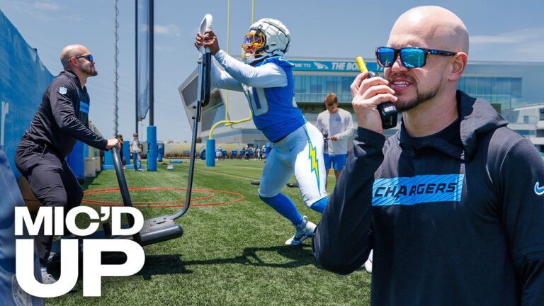 New DC Chris OLeary Micd Up at Energetic OTAs LA Chargers