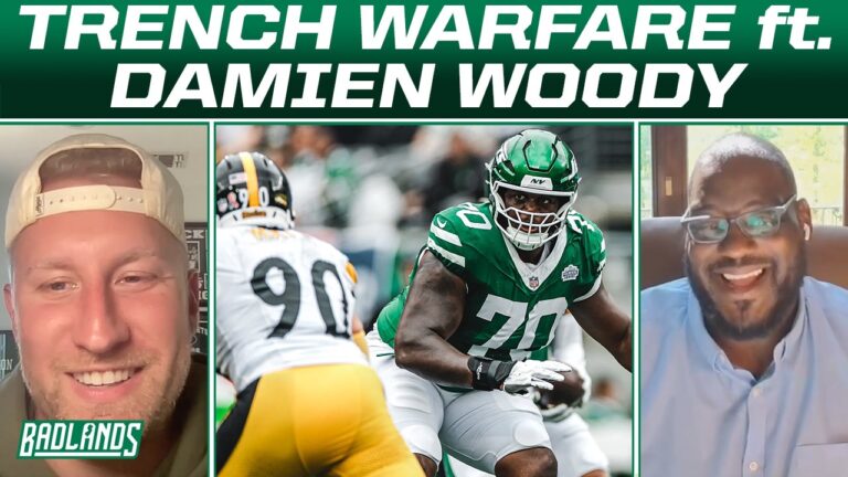 New York Jets Building Right Way F Damien Woody (FULL BADLANDS)
