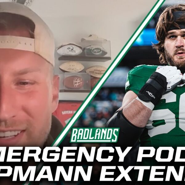 New York Jets EXTEND Joe Tippmann REACTION (FULL BADLANDS)
