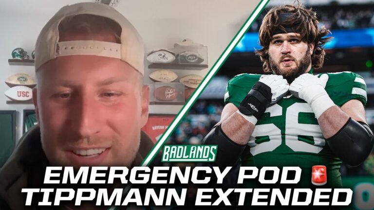 New York Jets EXTEND Joe Tippmann REACTION (FULL BADLANDS)