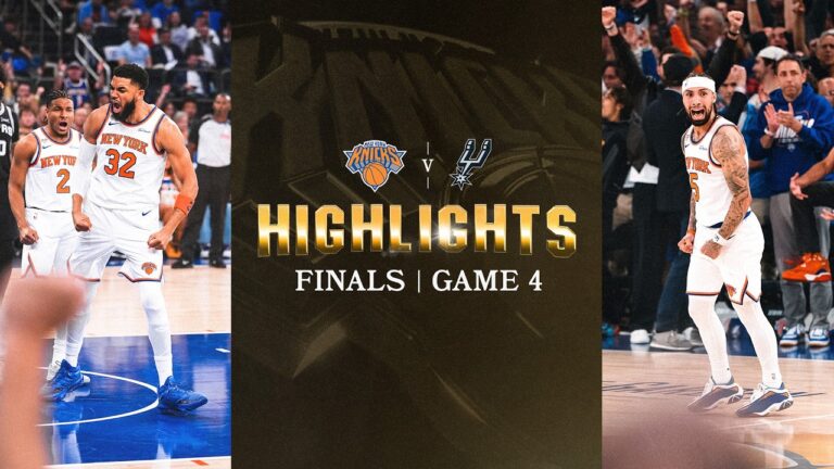 New York Knicks HISTORIC comeback to GO UP 3-1 in the NBA Finals Game Highlights