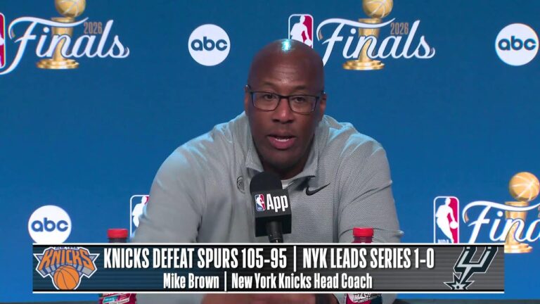 New York Knicks vs San Antonio Spurs NBA Finals Game 1 Postgame Media Availability