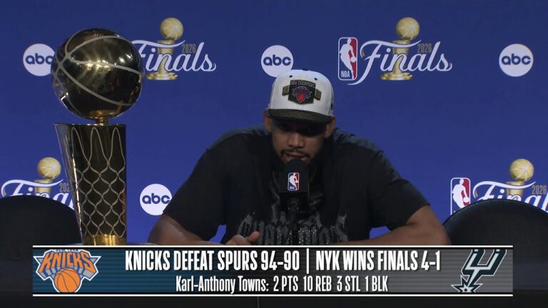 New York Knicks vs San Antonio Spurs NBA Finals Game 5 Postgame Media Availability