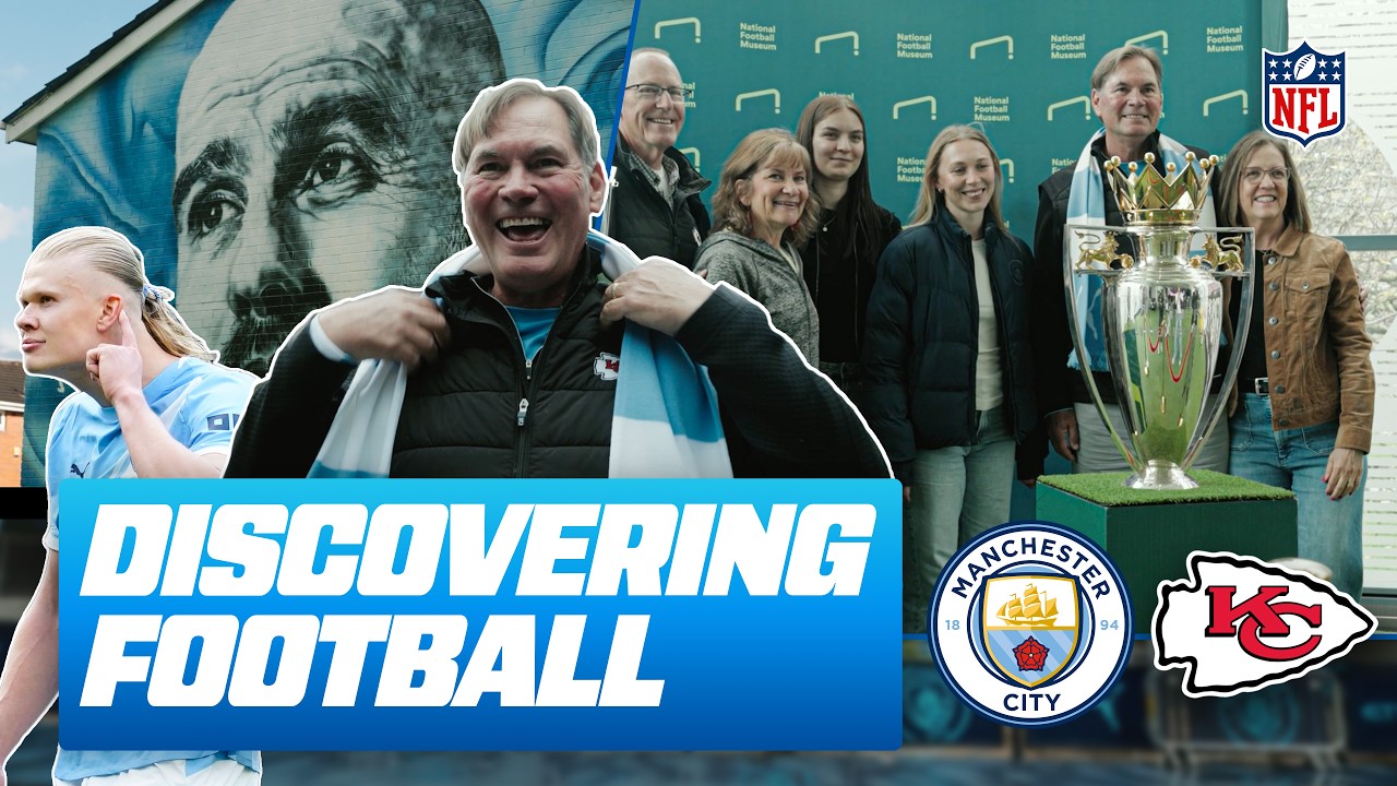 NFL Dynasty Meets The Premier Leagues! Chiefs Fans Visit Manchester City Discovering Football