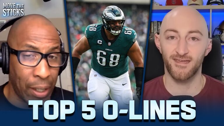 NFL Offensive Lines with Nick Shook Trends, Rookies & Top 5 O-Lines in 2026 Move the Sticks