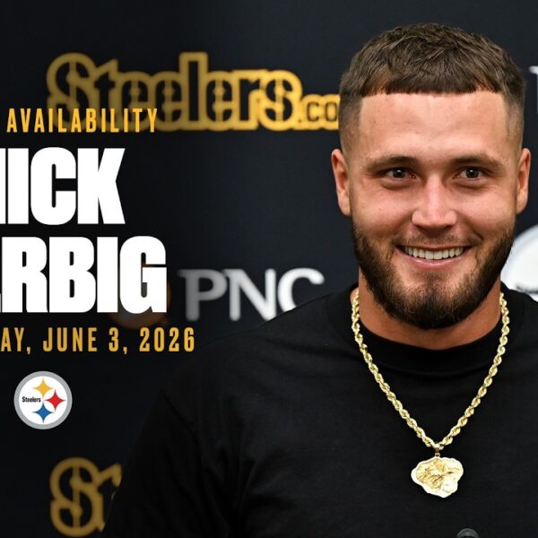 Nick Herbig Media Availability (June 3) Pittsburgh Steelers
