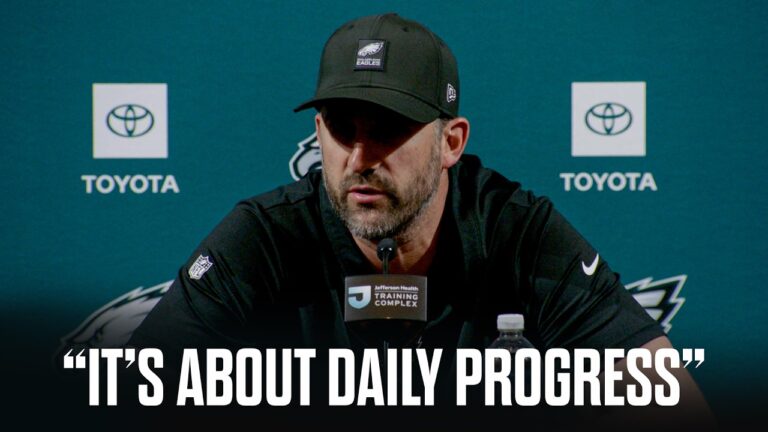 Nick Sirianni on Preparing for the 2026 NFL Season