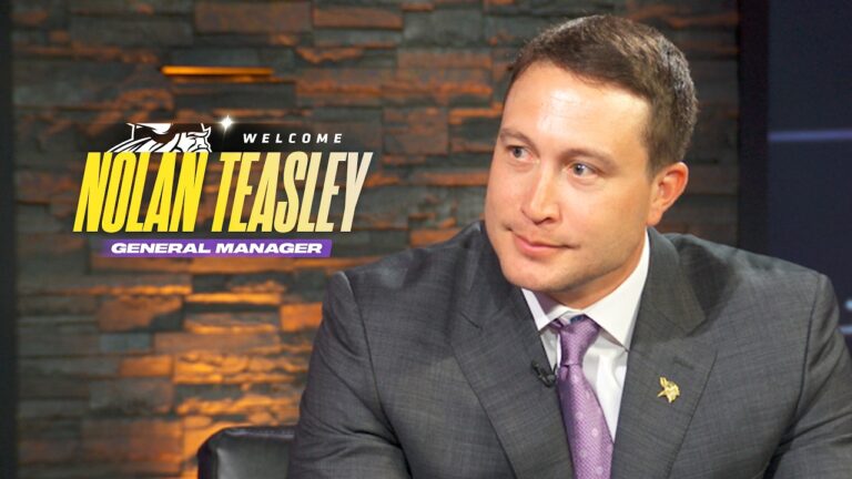 Nolan Teasley Talks Excitement of Becoming Vikings General Manager, Leadership & Football Background
