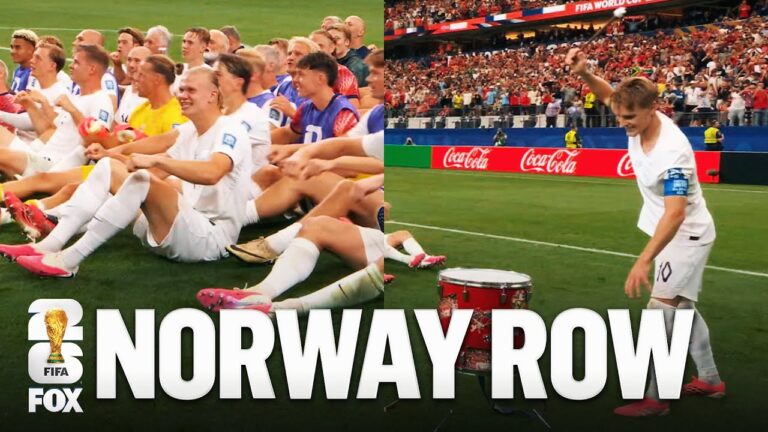 Norway Hits EPIC Viking Row After Advancing to Round of 16