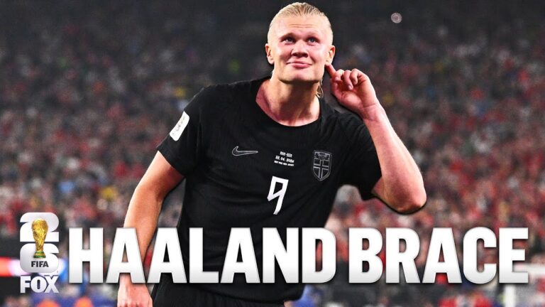 Norways Erling Haaland Scores BRACE in Second Consecutive FIFA World Cup Match