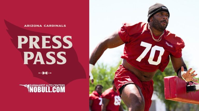 OL Paris Johnson Jr. Press Conference 6-9-26 Arizona Cardinals 2026