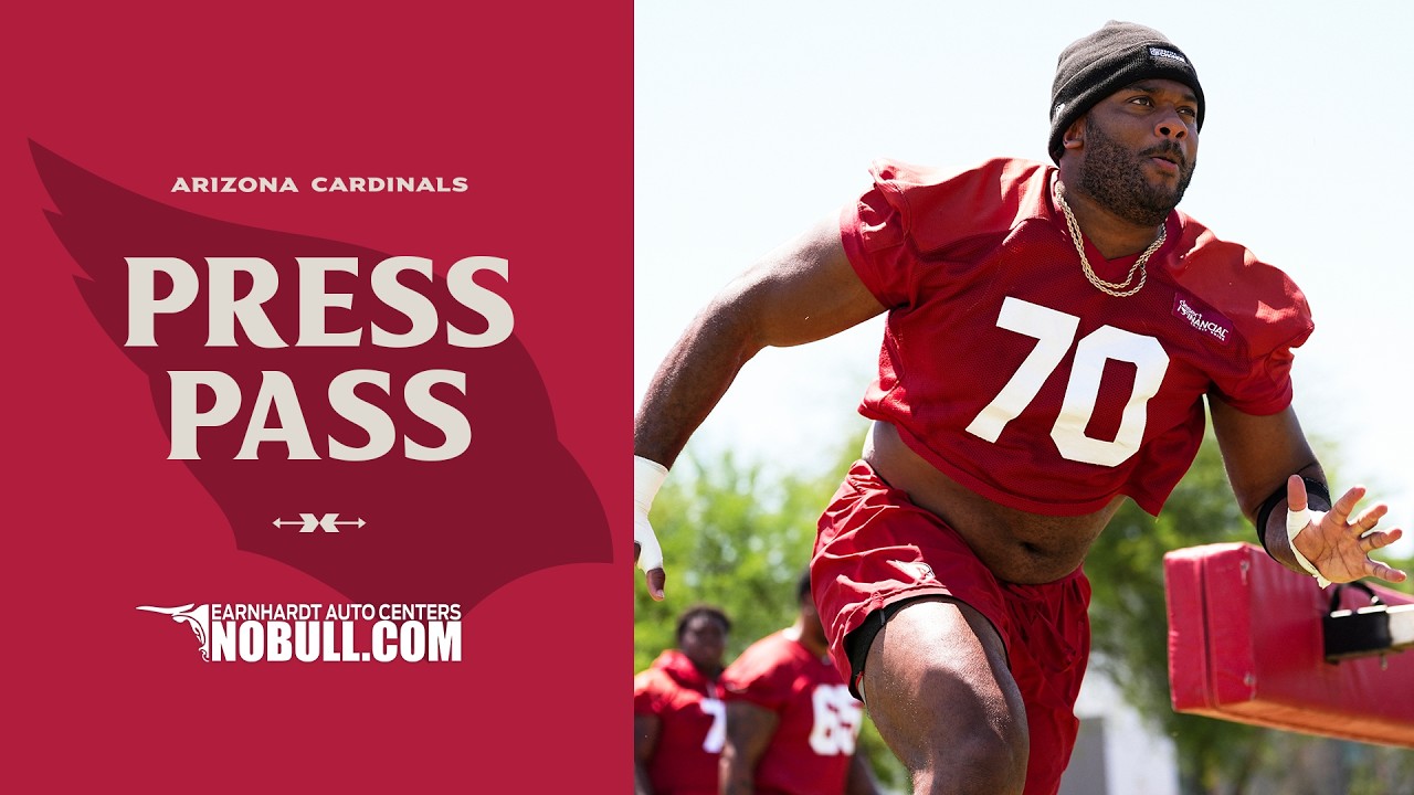 OL Paris Johnson Jr. Press Conference 6-9-26 Arizona Cardinals 2026