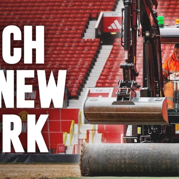 Old Trafford Pitch Upgrades