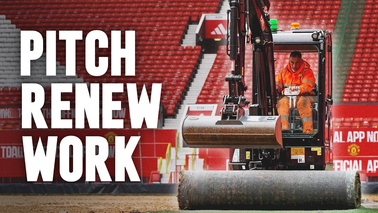 Old Trafford Pitch Upgrades