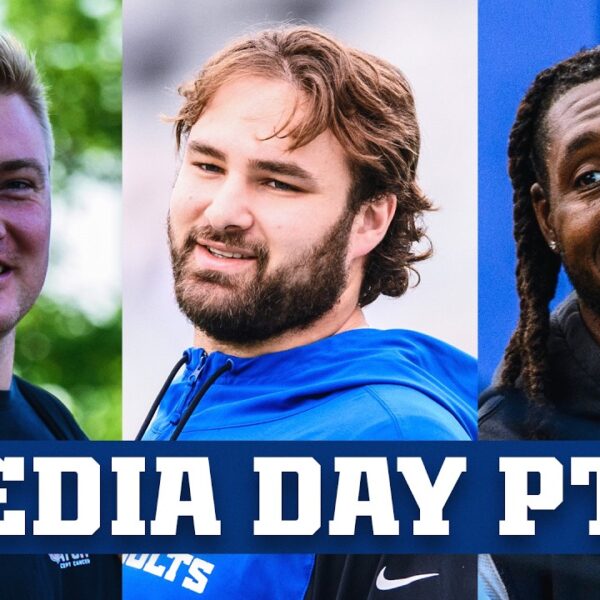 One-on-one with Bernhard Raimann, Tanor Bortolini & Mo Alie-Cox The Colts Show Podcast