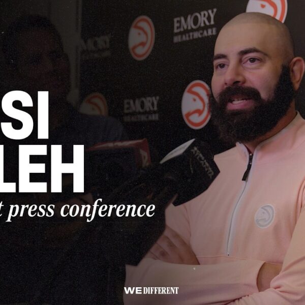 Onsi Saleh Press Conference Ahead of 2026 NBA Draft Atlanta Hawks