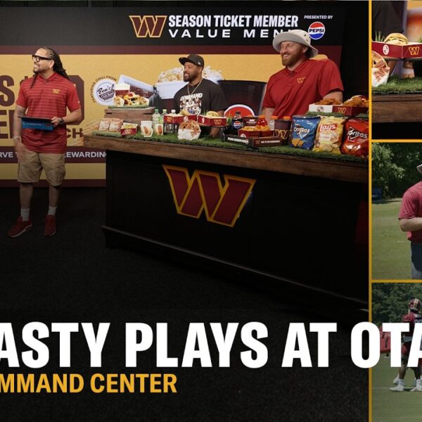 OTA Standouts, Exclusive Field Pass Breakdown & Delicious Deals! Command Center Commanders NFL