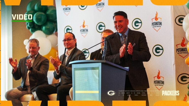 Packers and Potawatomi Sportsbook launch historic partnership